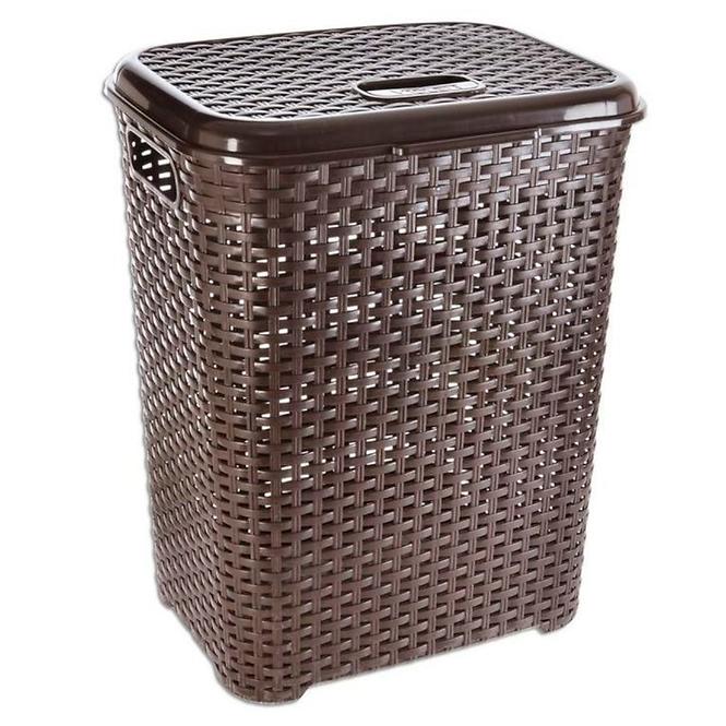 Košara za rublje 60l ratan /smeđa/katex-
