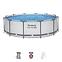 Bazen s metalnom konstrukcijom i pumpom, Steel Pro Max, okrugli, 366 x 100 cm, 56418,3