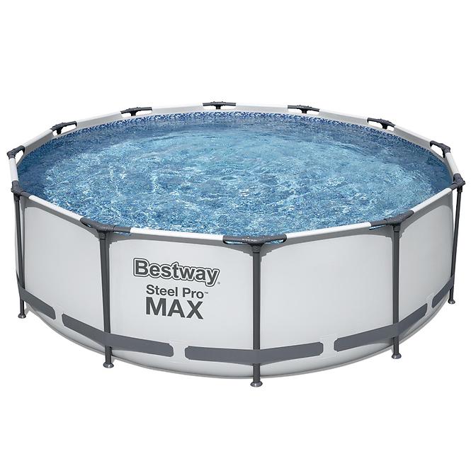 Bazen s metalnom konstrukcijom i pumpom, Steel Pro Max, okrugli, 366 x 100 cm, 56418
