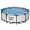 Bazen s metalnom konstrukcijom i pumpom, Steel Pro Max, okrugli, 366 x 100 cm, 56418,2