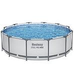 Bazen s metalnom konstrukcijom i pumpom, Steel Pro Max, okrugli, 366 x 100 cm, 56418