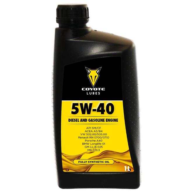 COYOTE LUBES 5W-40 1L