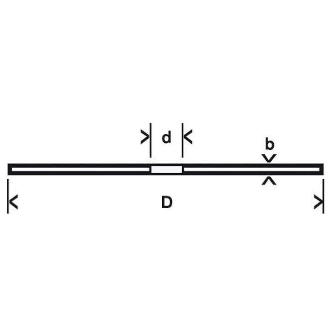 REZNI DISK STANDART FOR METAL 115 X 22,23 X 1,6