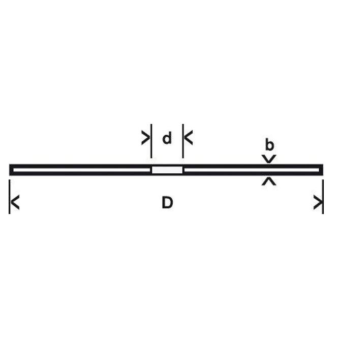 REZNI DISK STANDART FOR INOX 115 X 22,23 X 1,6