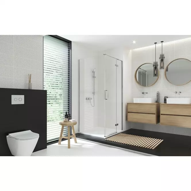 Pravokutna tuš kabina 90x90x195 Pravý