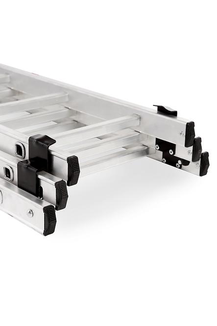 Aluminijske ljestve 3x11 gazišta do 150 kg
