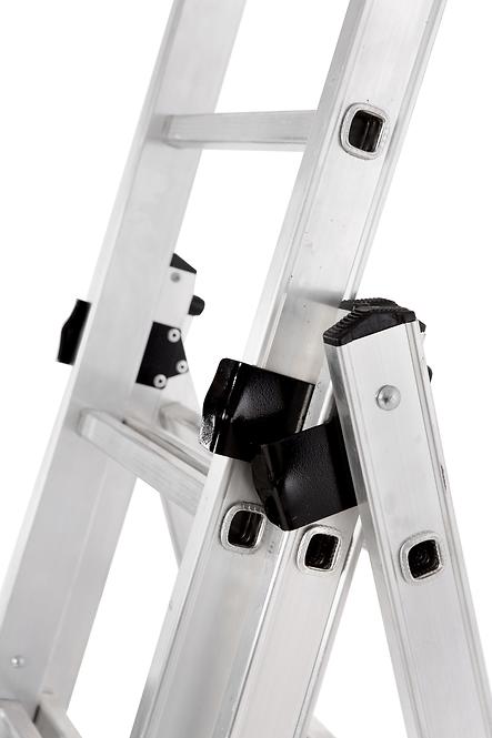 Aluminijske ljestve 3x11 gazišta do 150 kg