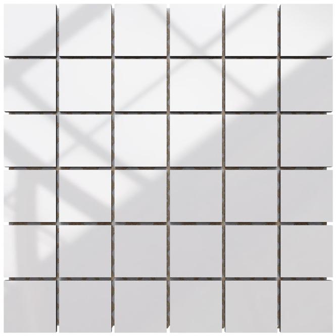 Mozaik pločica Blanco Brillo (4,8x4,8) 30/30           