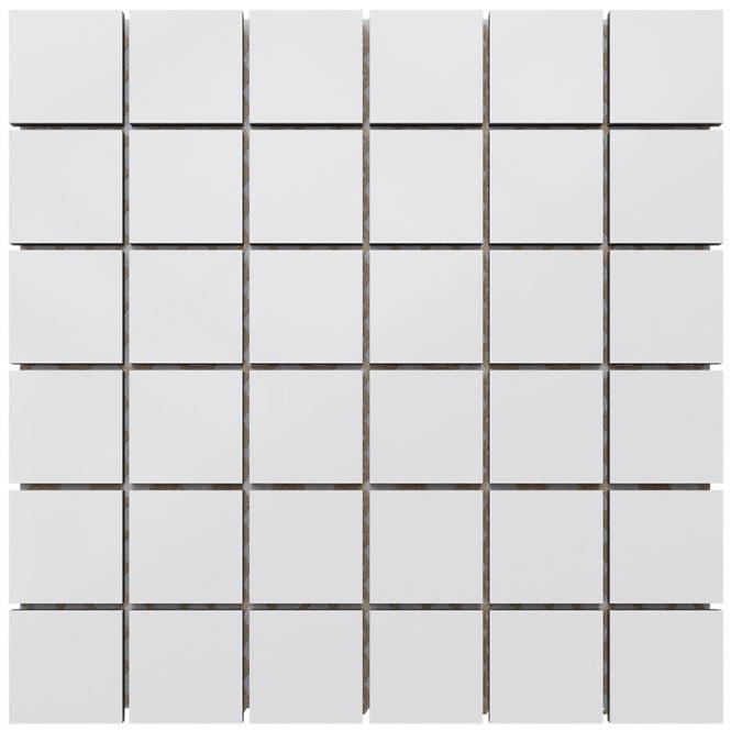 Mozaik pločica Blanco Mate (4,8x4,8) 30/30            