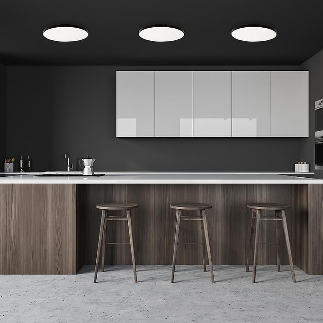 Plafonjera OLYMPIA black EK77855 18W  PL1,4