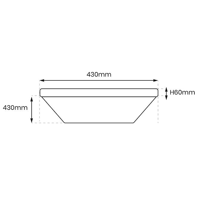 Plafonjera RENO GOLD EK77871 25W KW PL1,3