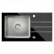Sudoper stakleni Efekt 111 770x440x190 cron