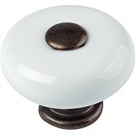 KVAKA ZA NAMJEŠTAJ O 33MM, MS PAT/BIJELA