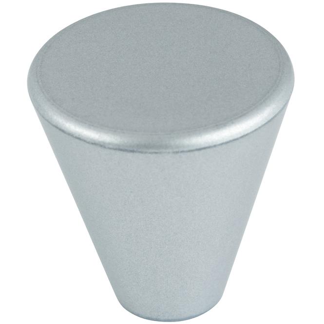 KVAKA ZA NAMJEŠTAJ O 23MM, PLASTIKA, SREBRNA