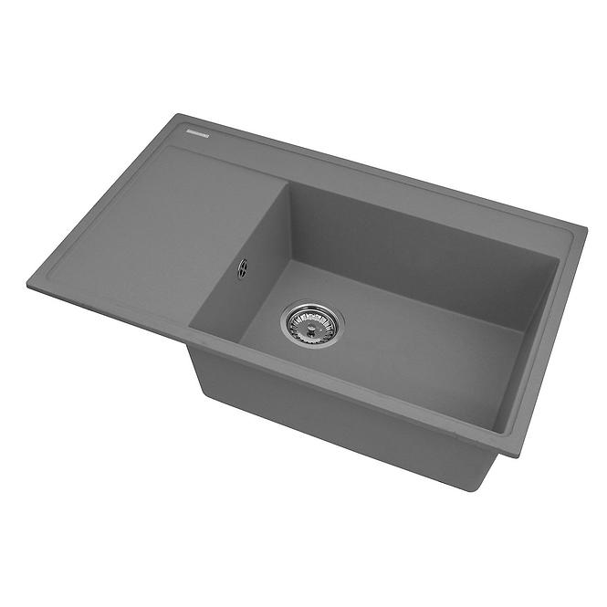 Granitni sudoper  (r) 790x500x210 siva- boja betona