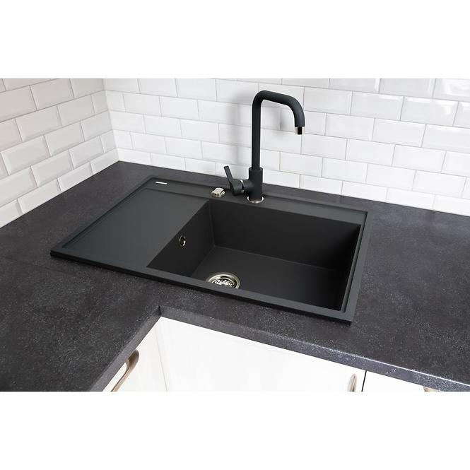 Granitni sudoper camea  (r) 790x500x210 carbon