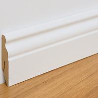 Podna lajsna Furnir Polumat LO3 15X60X2400mm. Bijela
