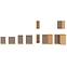 Bologna kuhinjski element 2 vrata 80zl 2f bb 80x52x82 cm sivi hrast/artisan hrast,3