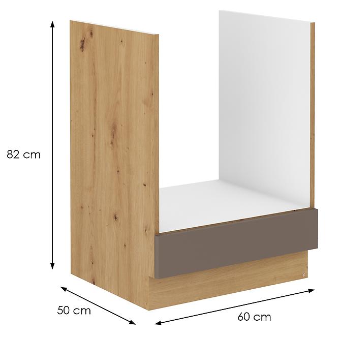 Bologna kuhinjski element  60dg bb 60x52x82 cm sivi hrast/artisan hrast