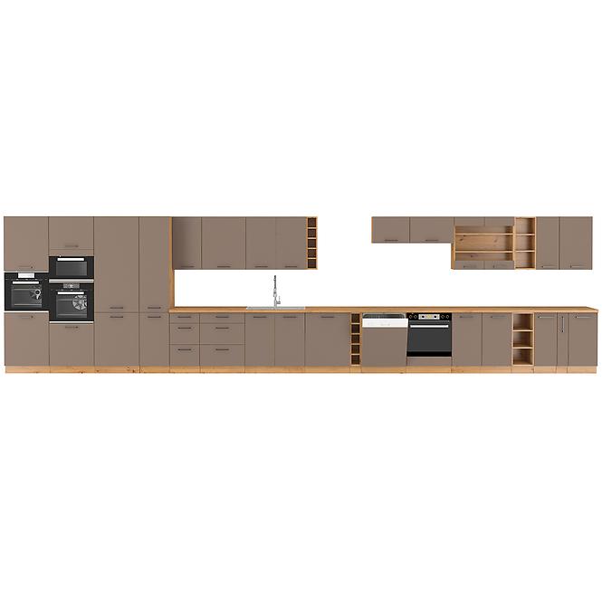Bologna kuhinjski element 1 vrata 105. 1f bb 90x52x82 cm sivi hrast/artisan hrast