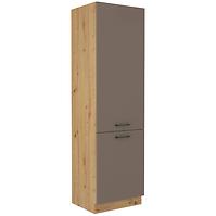 Bologna kuhinjski element 2 vrata 60dk-210 2f 60x55x210  sivi hrast/artisan hrast