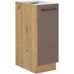 Bologna kuhinjski element 1 vrata 30d cargo bb 30x50x82 cm sivi hrast/artisan hrast