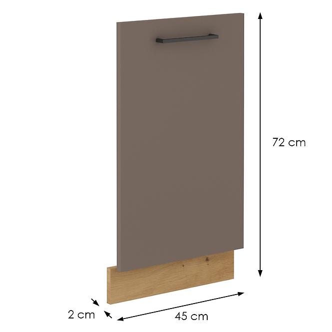 Bologna za perilicu 44,6x2x71,3 cm sivi hrast
