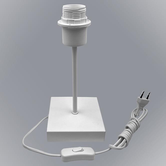 Stolna lampa bijela četvrtasta 2907/LSN-B-1