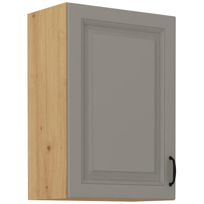 Stilo 1f kuhinjski element 1 vrata 50x31x72 cm siva/natur (artisan hrast)