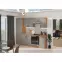 Stilo 1f kuhinjski element 1 vrata 50x31x36 cm siva/natur (artisan hrast),4