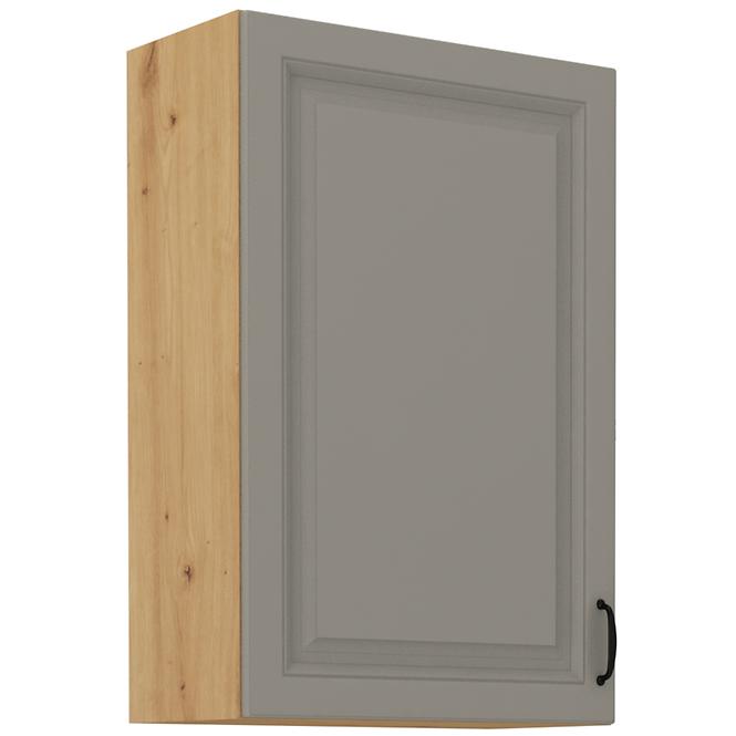 Stilo 1f kuhinjski element 1 vrata 60x31x90 cm siva/natur (artisan hrast)