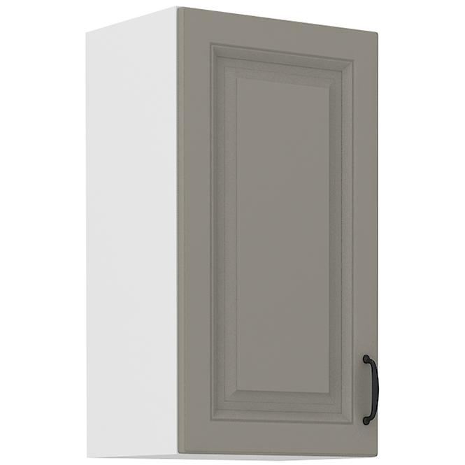 Stilo 1f kuhinjski element 1 vrata 40x31x72 cm siva/bijela