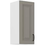 Stilo 1f kuhinjski element 1 vrata 30x31x72 cm siva/bijela