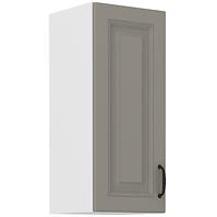 Stilo 1f kuhinjski element 1 vrata 30x31x72 cm siva/bijela
