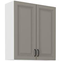 Stilo 2f kuhinjski element 2 vrata 80x31x90 cm siva/bijela