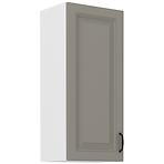 Stilo 1f kuhinjski element 1 vrata 40x31x90 cm siva/bijela
