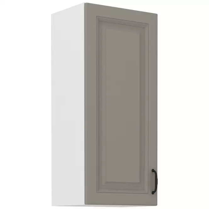 Stilo 1f kuhinjski element 1 vrata 40x31x90 cm siva/bijela