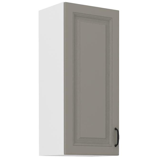 Stilo 1f kuhinjski element 1 vrata 40x31x90 cm siva/bijela
