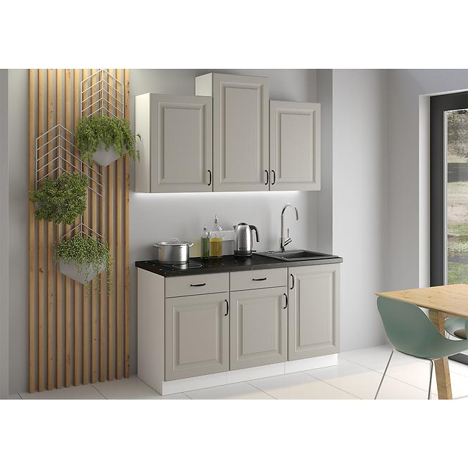Stilo 1f kuhinjski element 1 vrata 40x31x90 cm siva/bijela