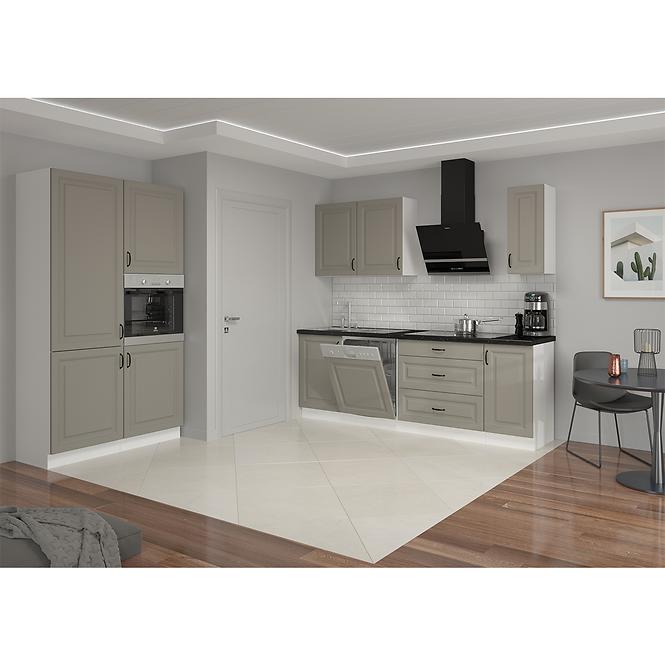 Stilo 1f kuhinjski element 1 vrata 40x31x90 cm siva/bijela