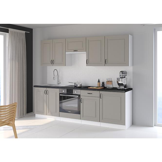 Stilo 1f kuhinjski element 1 vrata 40x31x90 cm siva/bijela