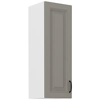 Stilo 1f kuhinjski element 1 vrata 30x31x90 cm siva/bijela