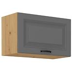 Stilo 1f kuhinjski element 1 vrata 60x31x36 cm tamno siva/natur (artisan hrast)