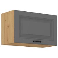 Stilo 1f kuhinjski element 1 vrata 60x31x36 cm tamno siva/natur (artisan hrast)