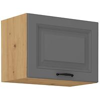 Stilo 1f kuhinjski element 1 vrata 50x31x36 cm tamno siva/natur (artisan hrast)