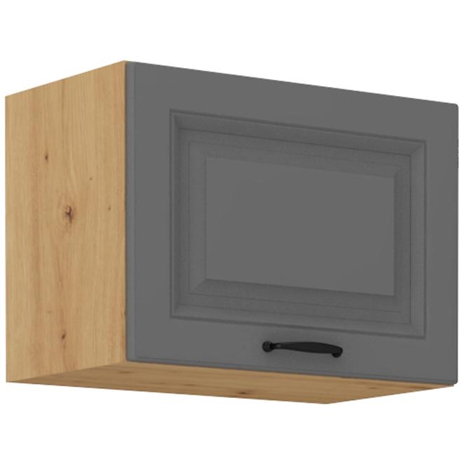 Stilo 1f kuhinjski element 1 vrata 50x31x36 cm tamno siva/natur (artisan hrast)