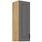 Stilo 1f kuhinjski element 1 vrata 30x31x90 cm tamno siva/natur (artisan hrast)