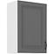 Stilo 1f kuhinjski element 1 vrata 50x31x72 cm tamno siva/bijela