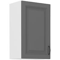 Stilo 1f kuhinjski element 1 vrata 45x31x72 cm tamno siva/bijela