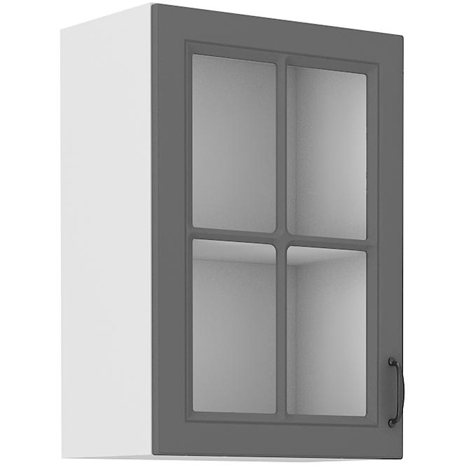 Stilo 1f kuhinjski element 1 vrata 40x31x72 cm tamno siva/bijela